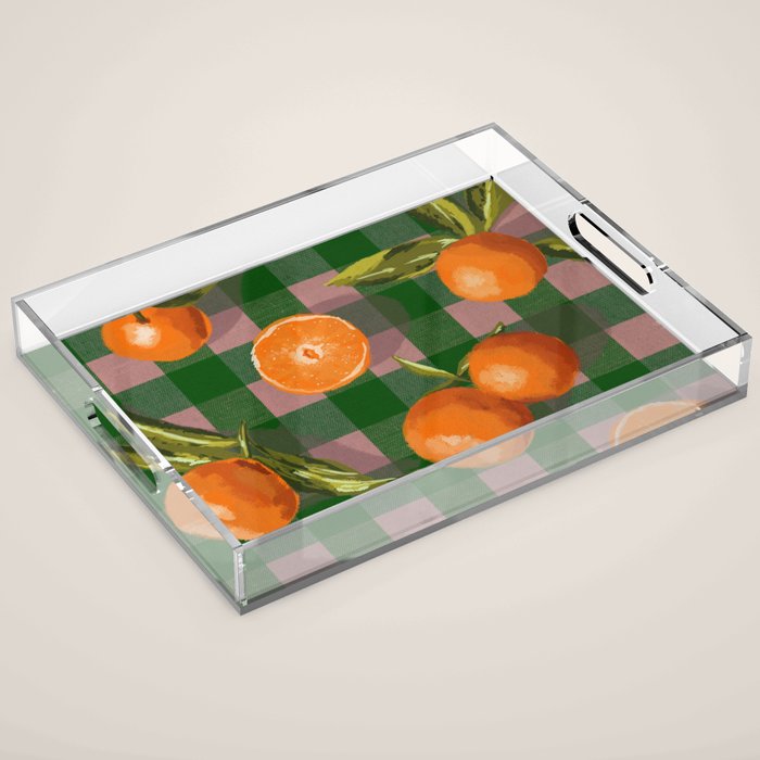 Summer Citrus Acrylic Tray Gallery Image 1