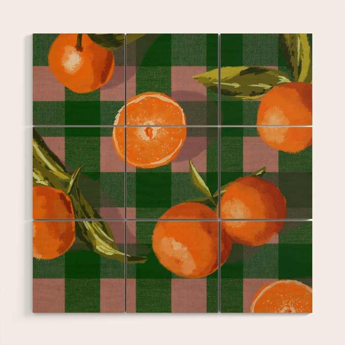 Summer Citrus Wood Wall Art Gallery Image 1