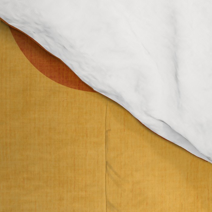 Modern Abstract Earth Tones Artwork Comforter Gallery Image 4