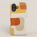 Modern Abstract Earth Tones Artwork iPhone Case Gallery Image 1