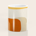 Modern Abstract Earth Tones Artwork Coffee Mug Gallery Image 4