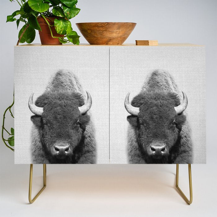 Buffalo - Black & White Credenza Gallery Image 1
