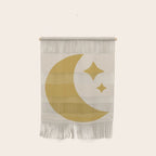 Moon & Stars - Gold Wall Hanging Gallery Image 1