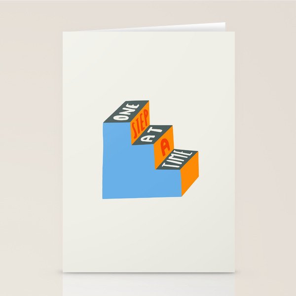 One Step at a Time Stationery Card Gallery Image 1