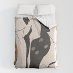 Abstract Minimal Horse 3 Comforter Gallery Image 6