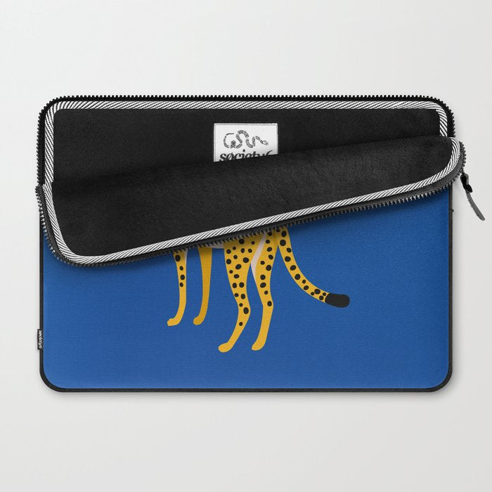 The Stare 2: Golden Cheetah Edition Laptop Sleeve Gallery Image 2