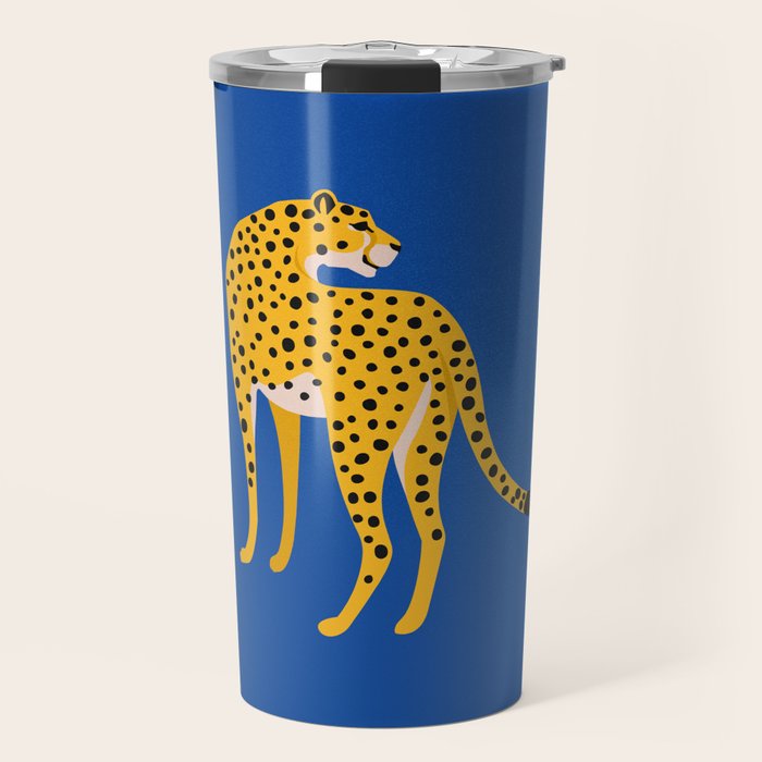 The Stare 2: Golden Cheetah Edition Travel Mug Gallery Image 1