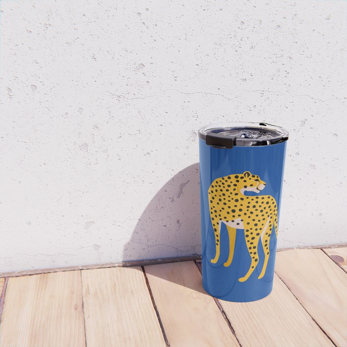 The Stare 2: Golden Cheetah Edition Travel Mug Gallery Image 4