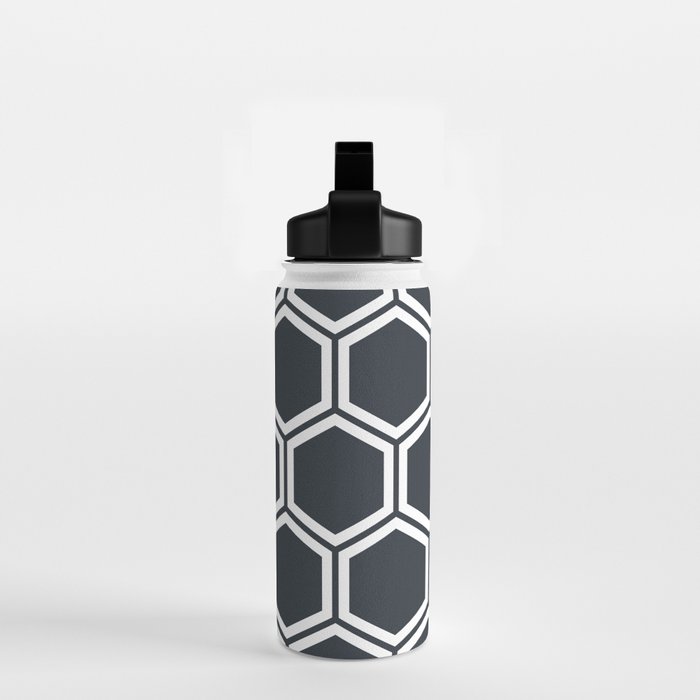 Hexagon Black Water Bottle Gallery Image 2