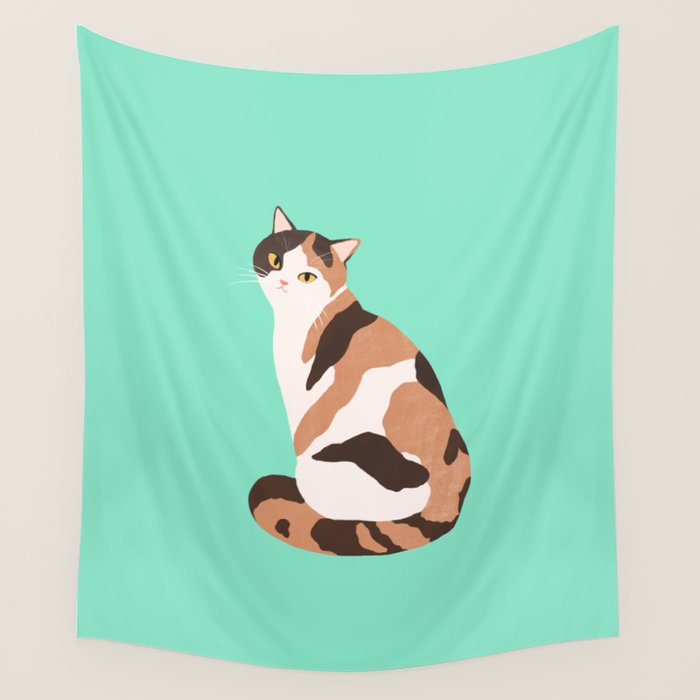 Spotted Cat Wall Tapestry Gallery Image 4