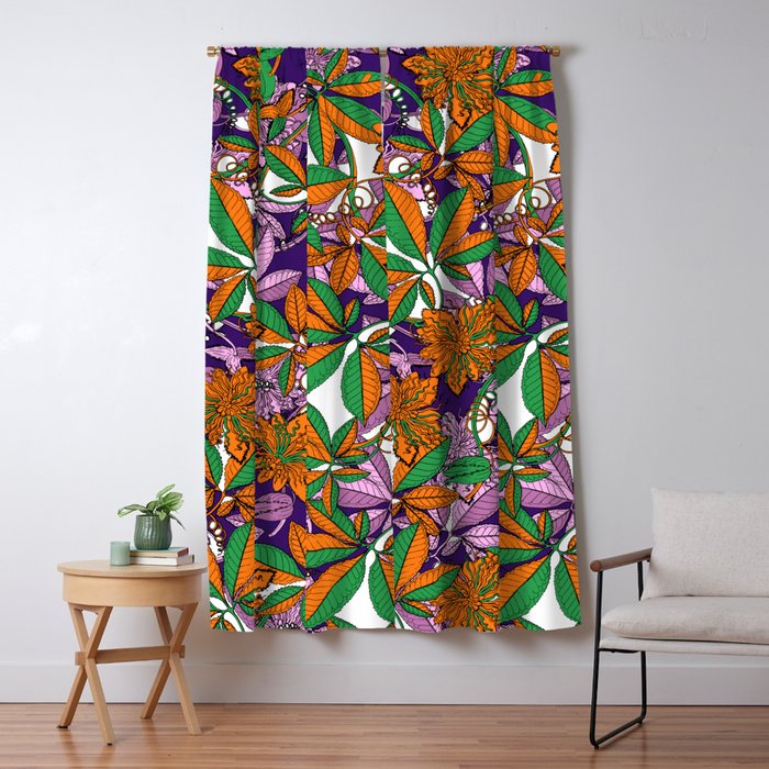 Vintage 1970s Window Curtain Gallery Image 5