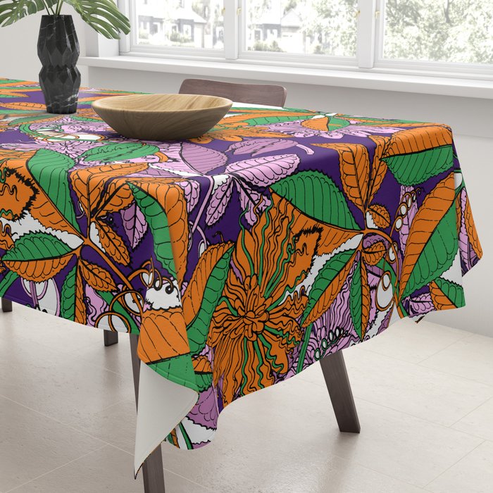 Vintage 1970s Tablecloth Gallery Image 3