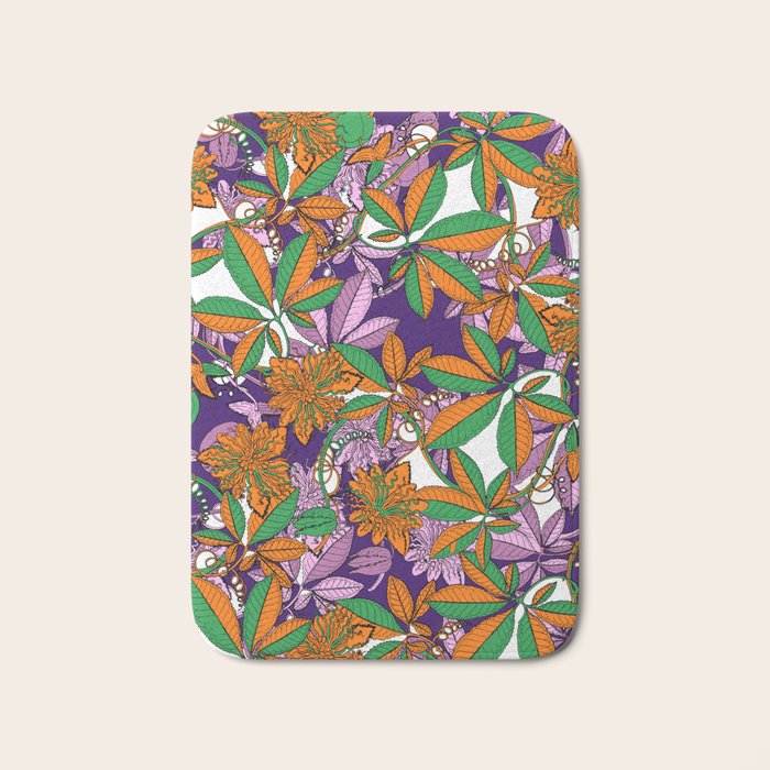 Vintage 1970s Bath Mat Gallery Image 1