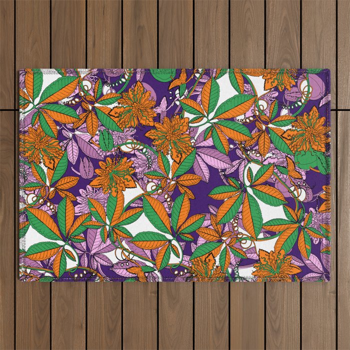 Vintage 1970s Outdoor Rug Gallery Image 1
