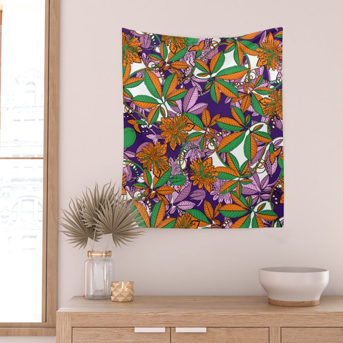 Vintage 1970s Wall Tapestry Gallery Image 2