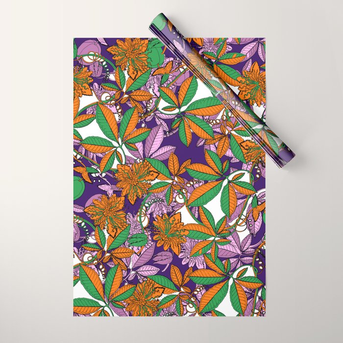 Vintage 1970s Wrapping Paper Gallery Image 1