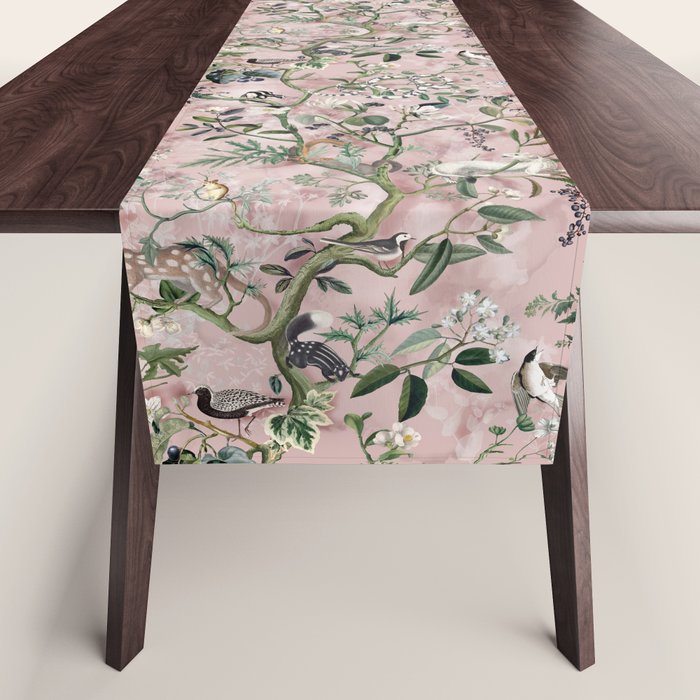 Wild Future pink Table Runner Gallery Image 1