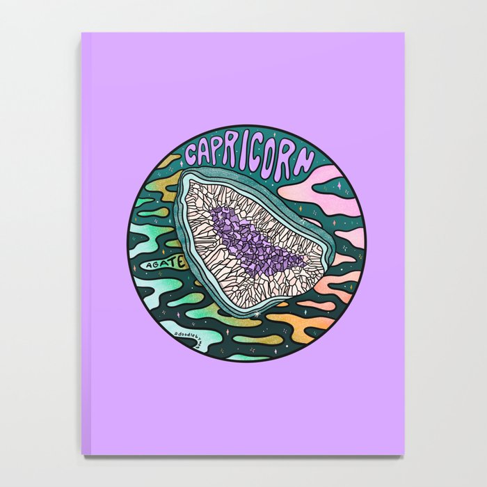 Capricorn Crystal Notebook Gallery Image 4