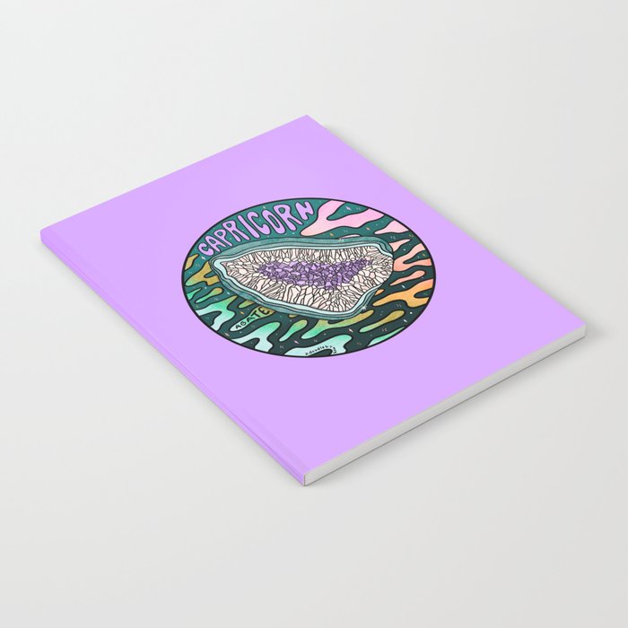Capricorn Crystal Notebook Gallery Image 2