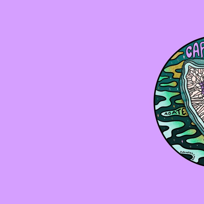 Capricorn Crystal Coffee Mug Gallery Image 2