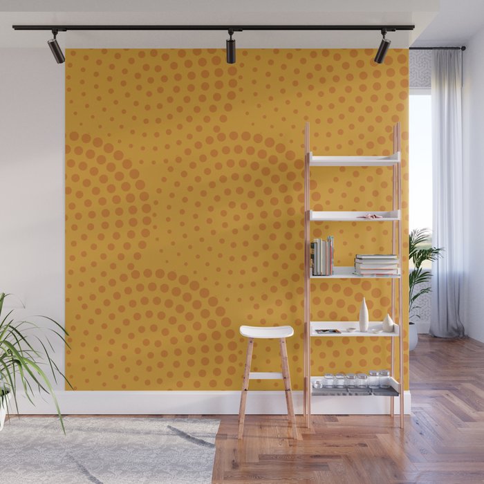 Ochre Sun Wall Mural Gallery Image 1