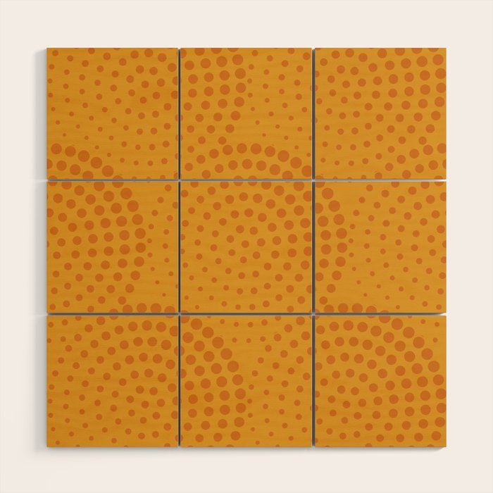 Ochre Sun Wood Wall Art Gallery Image 1