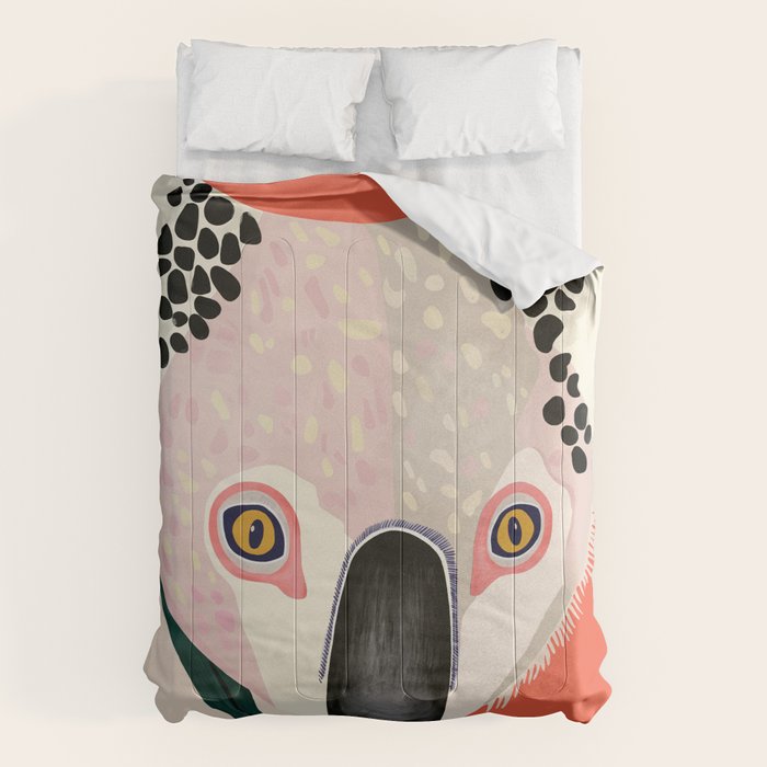 Koala Portrait Comforter Gallery Image 1