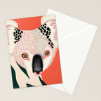 Koala Portrait Stationery Card Gallery Image 2