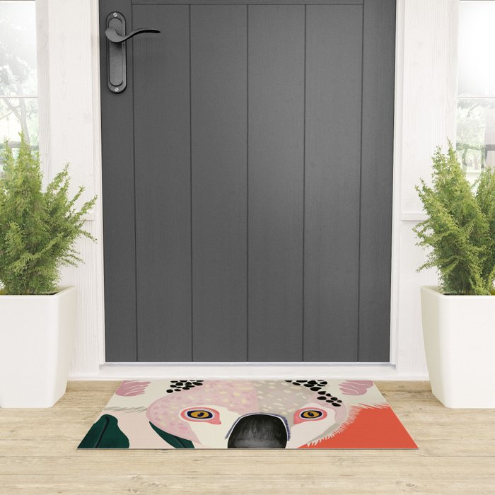 Koala Portrait Welcome Mat Gallery Image 3
