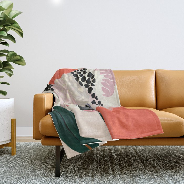 Koala Portrait Throw Blanket Gallery Image 1