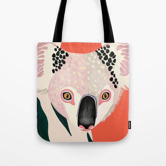 Koala Portrait Tote Bag Gallery Image 1