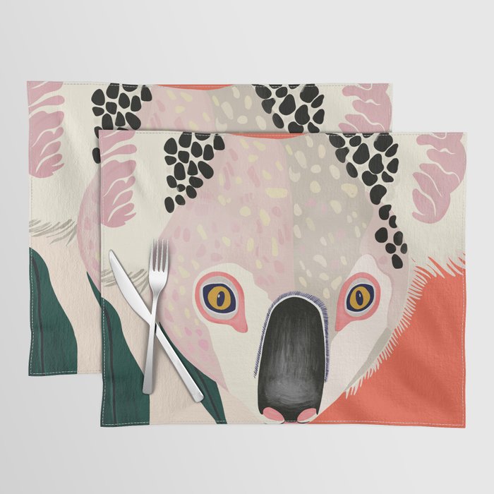 Koala Portrait Placemat Gallery Image 1