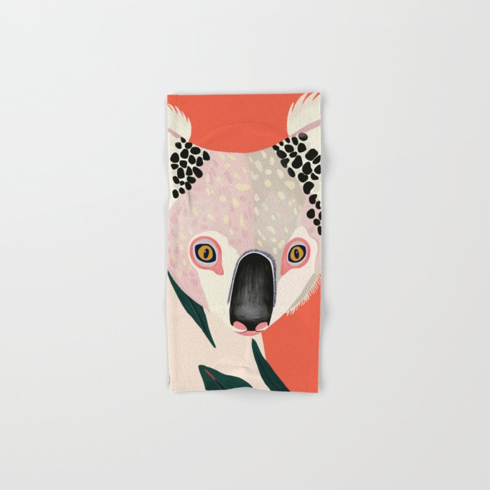 Koala Portrait Bath Towel Gallery Image 1