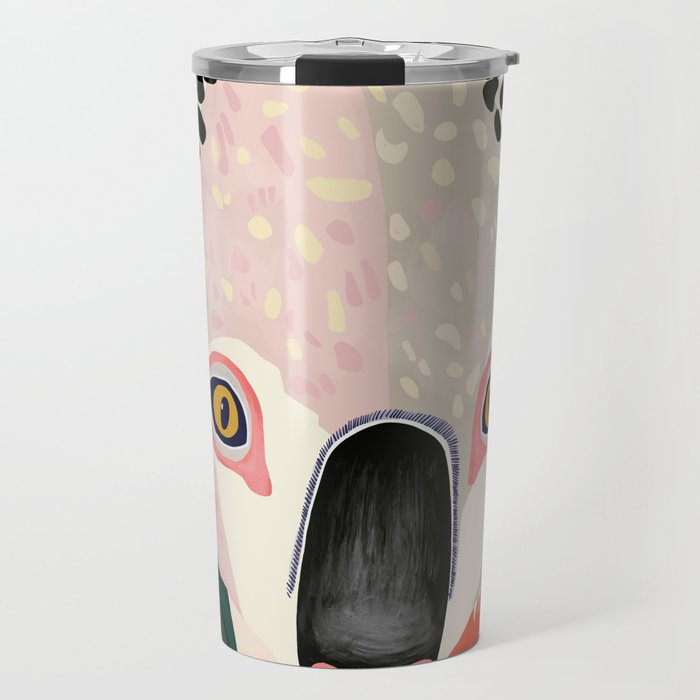 Koala Portrait Travel Mug Gallery Image 1