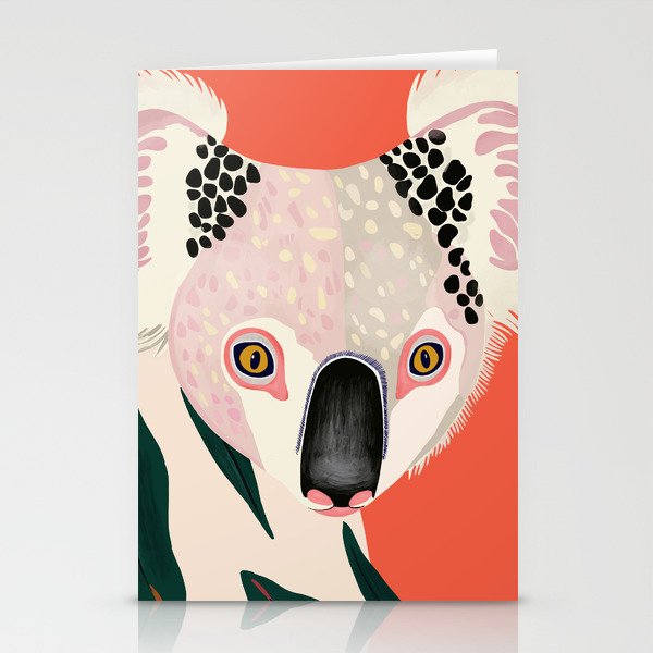 Koala Portrait Stationery Card Gallery Image 2
