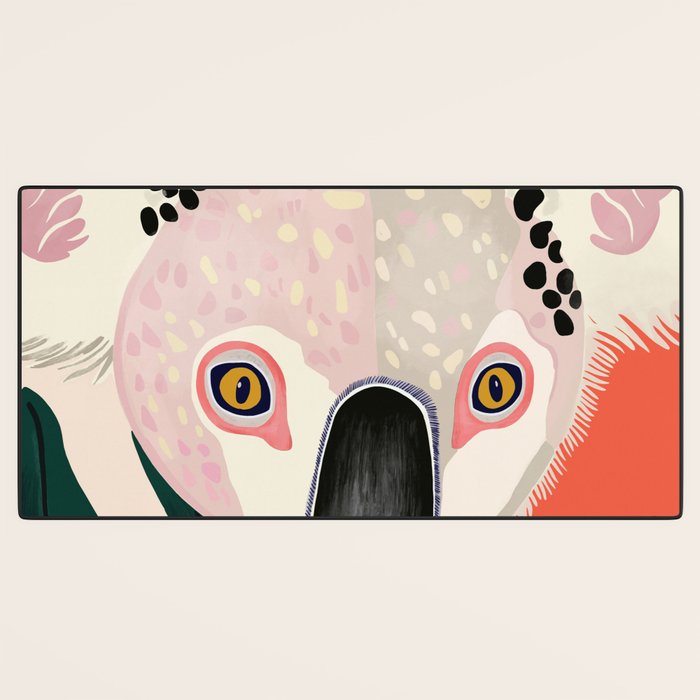 Koala Portrait Desk Mat Gallery Image 3