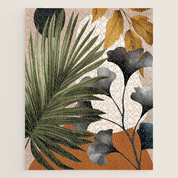 Abstract Tropical Art 17 Jigsaw Puzzle Gallery Image 1