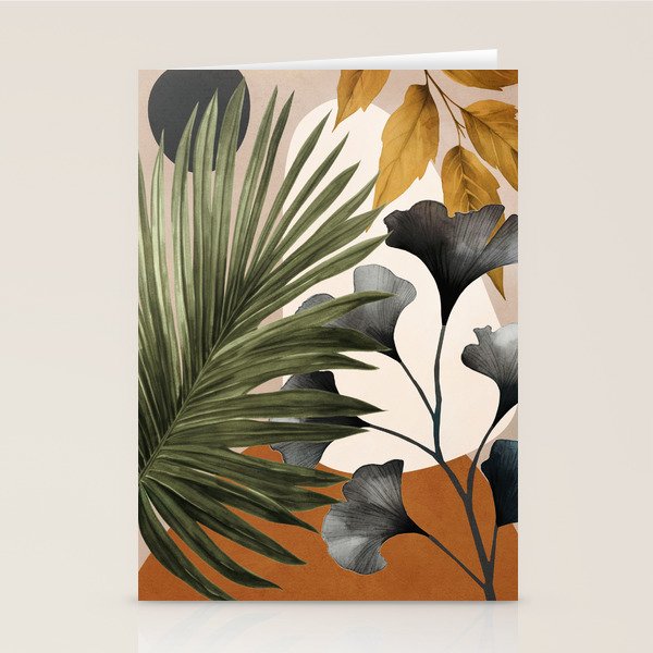 Abstract Tropical Art 17 Stationery Card Gallery Image 2