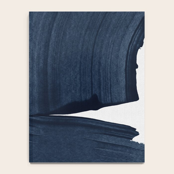 Minimalist Painting Blue I, Navy Decor Notebook Gallery Image 4