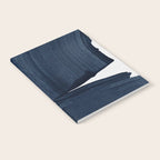 Minimalist Painting Blue I, Navy Decor Notebook Gallery Image 2