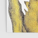 Echoes - NOODOOD painting (gold doesn't print shiny) Poster Gallery Image 3