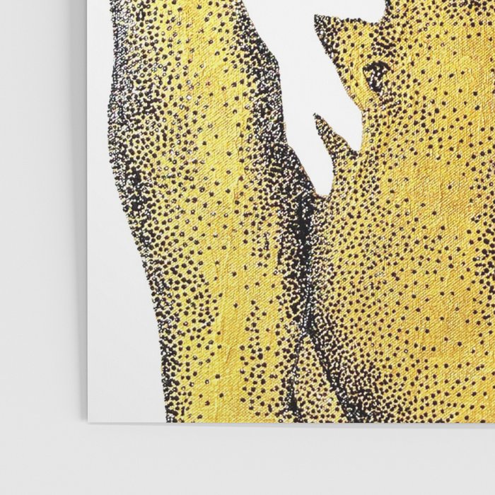 Echoes - NOODOOD painting (gold doesn't print shiny) Poster Gallery Image 3