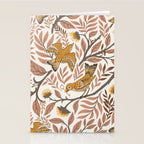 Secret Garden Birds - Neutral  Stationery Card Gallery Image 2