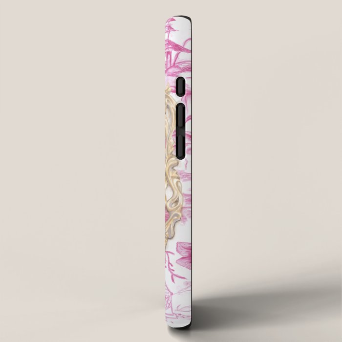 Press For Champagne- in The Pink Pagoda iPhone Case Gallery Image 2
