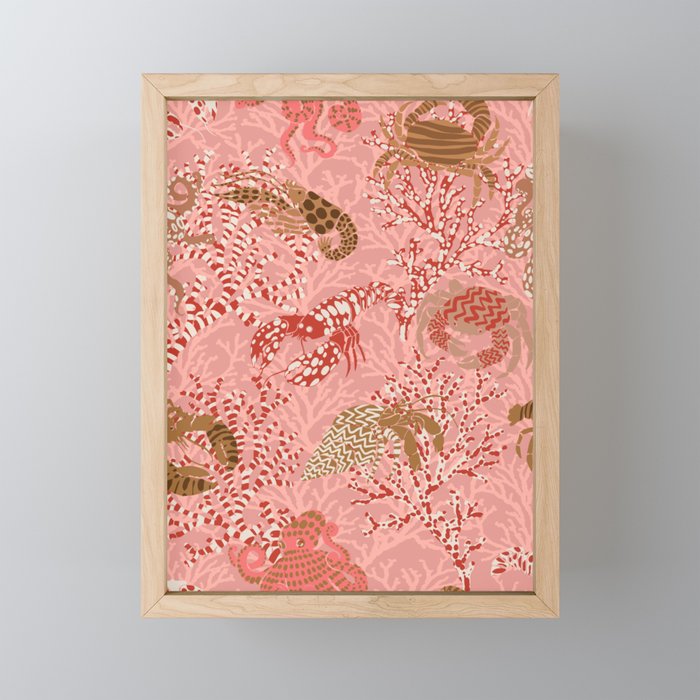Vibrant coral reef Mini Art Print Gallery Image 1