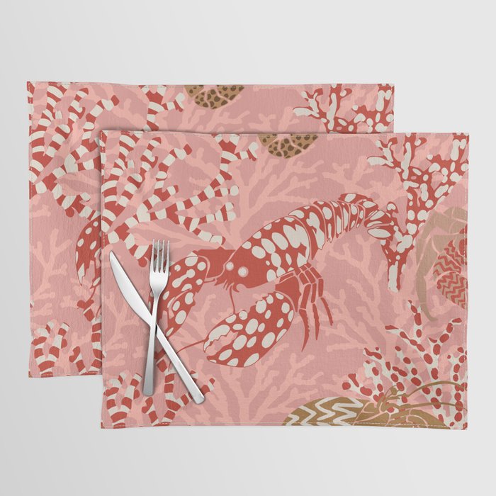 Vibrant coral reef Placemat Gallery Image 1