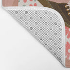 Disco Platforms - Blush & White Bath Mat Gallery Image 2