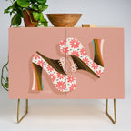 Disco Platforms - Blush & White Credenza Gallery Image 1