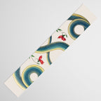 Albertus Seba Snakes Flowers Engraving Table Runner Gallery Image 3