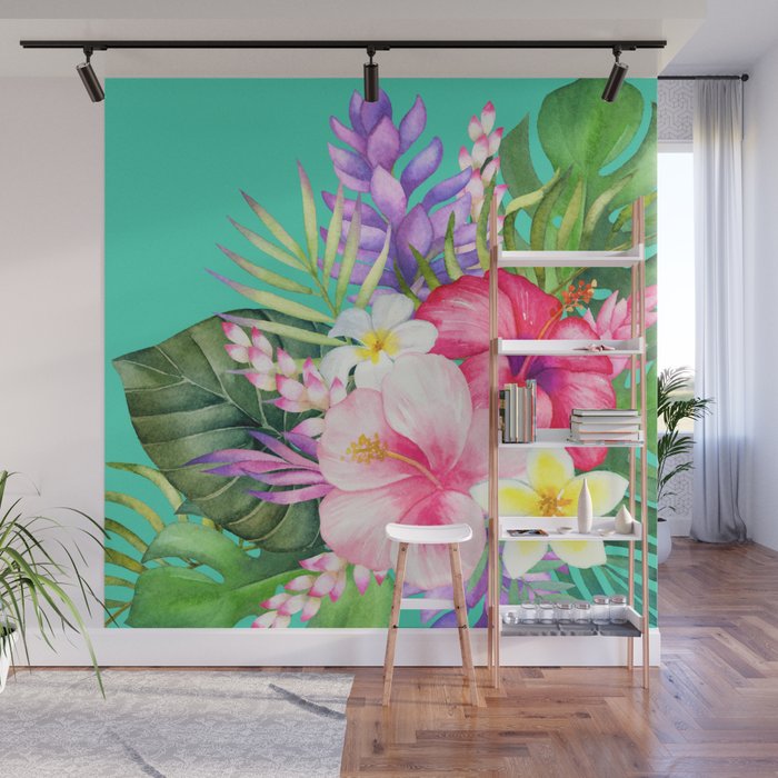Tropical Vibe Wall Mural Gallery Image 1